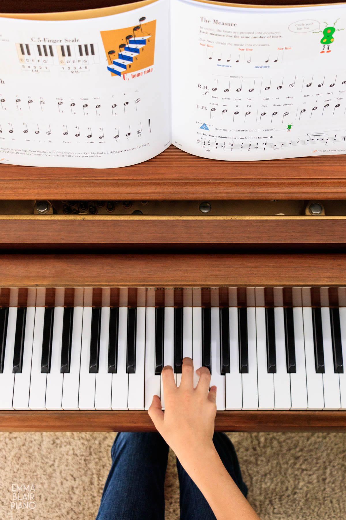 Piano for deals the young beginner